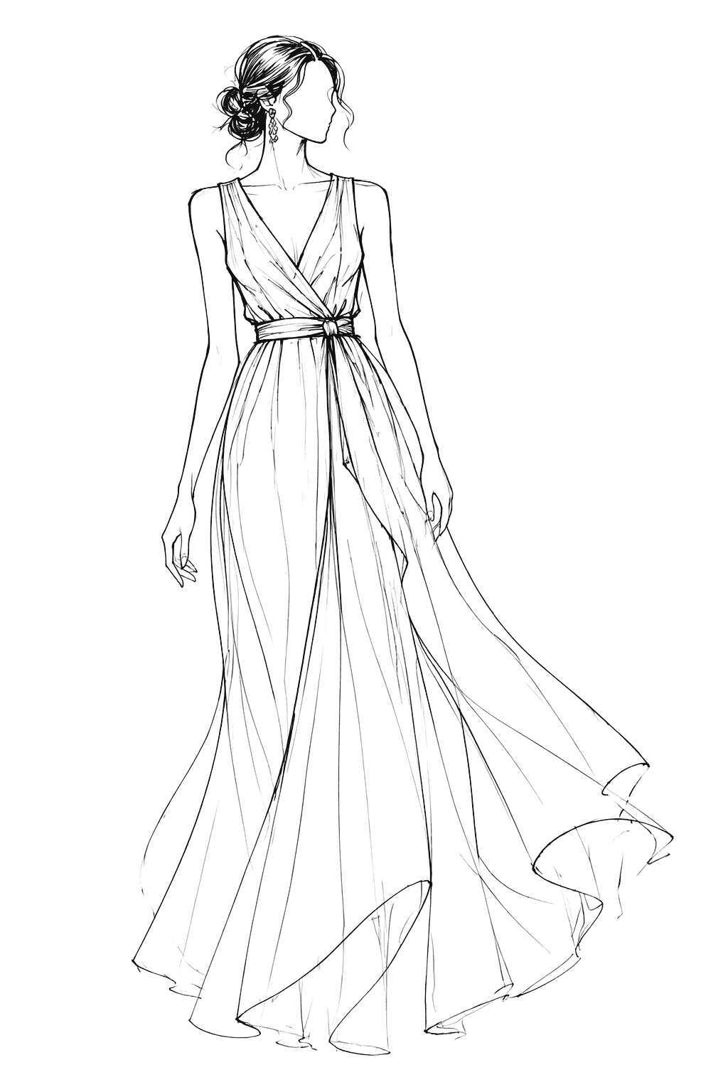 Sketch to Outfit